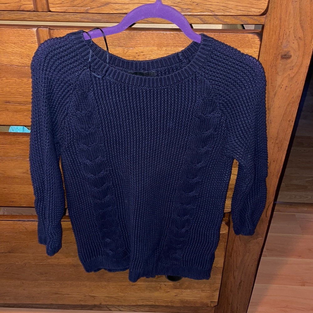 Blue sweater